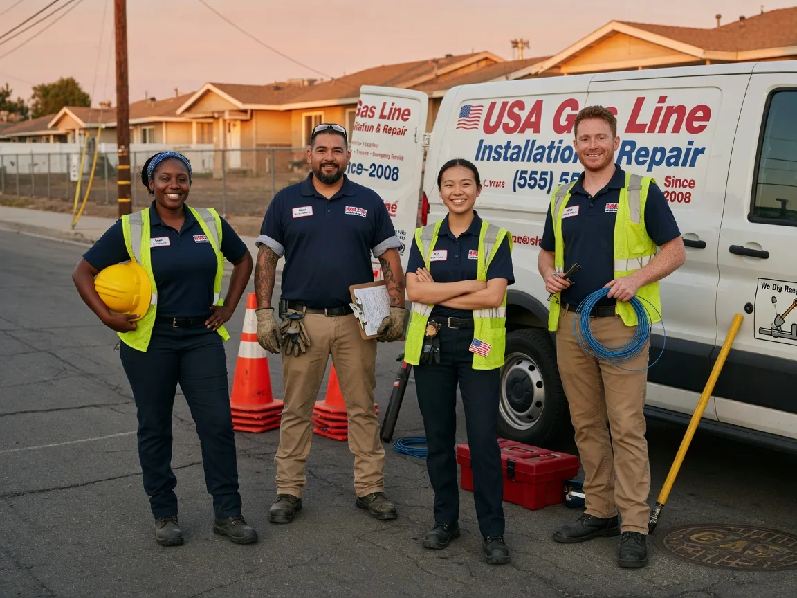 Gas Line Installation company in Farmersville Station, NY